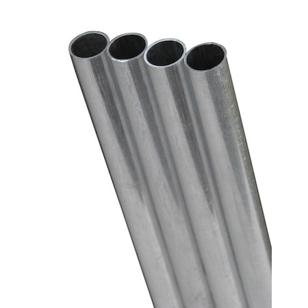 K&S 3/8 In. D X 3 Ft. L Round Aluminum Tube